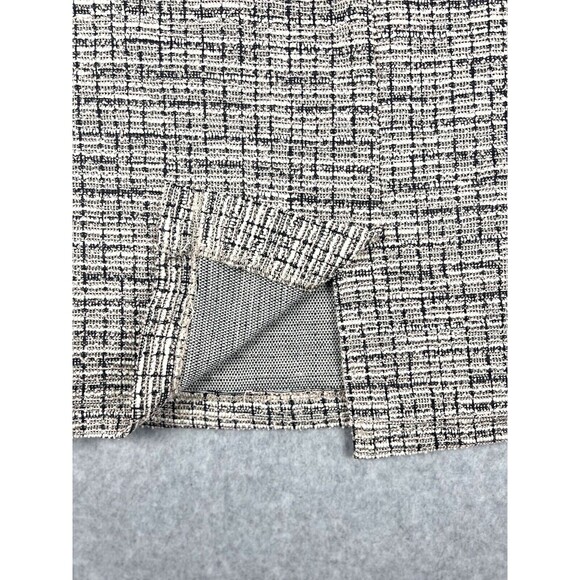 Soho Skirt Womens S Gray Straight Stretch Chain Faux Pockets Office - Picture 11 of 13